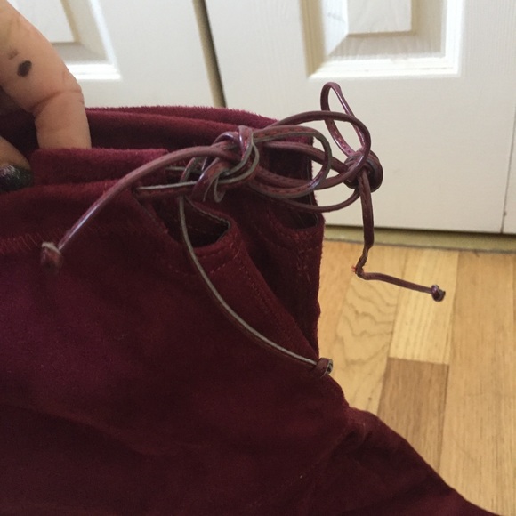 NWOT Wild Diva over the knee heeled boots - Picture 5 of 8